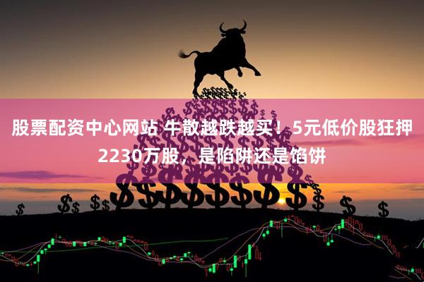 股票配资中心网站 牛散越跌越买！5元低价股狂押2230万股，是陷阱还是馅饼
